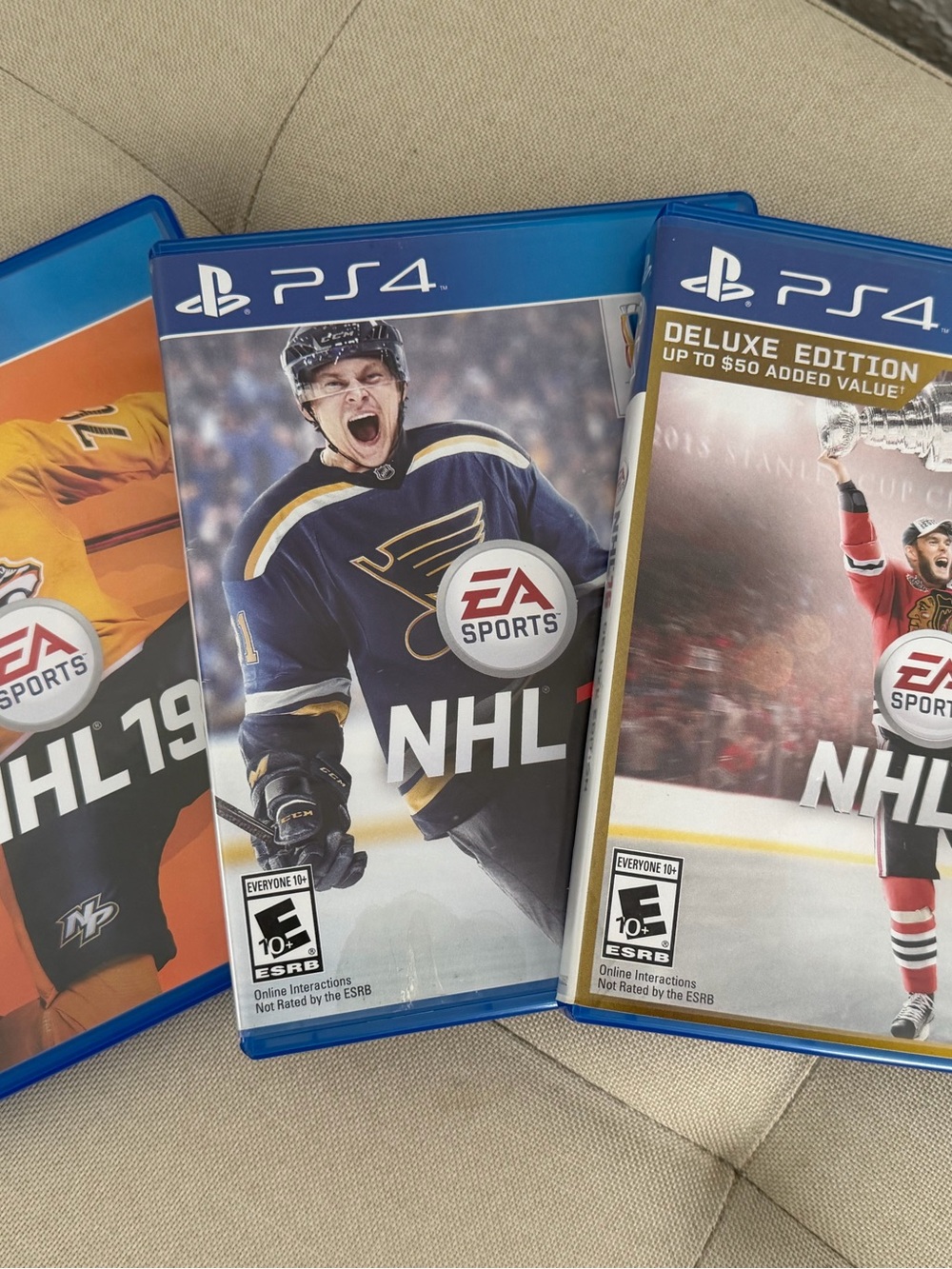 Lot (7) of PS4 Game Set in Cases